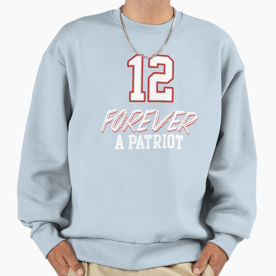 Forever Patriot New England Patriots Hoodie - Aesthetic Graphic for Adults - T-Shirt, Sweatshirt, Hoodie