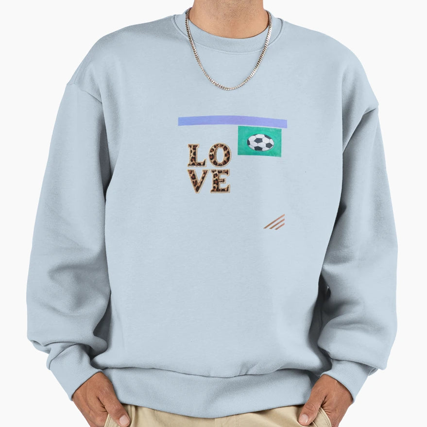 Lovely Football Teams Sweatshirt - Aesthetic Graphic for Adults - T-Shirt, Sweatshirt, Hoodie