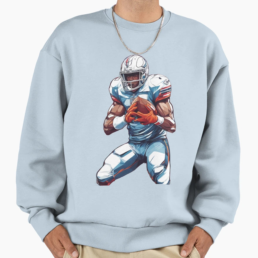 American Football Team Sweatshirt - Novelty Apparel Unisex - T-Shirt, Sweatshirt, Hoodie