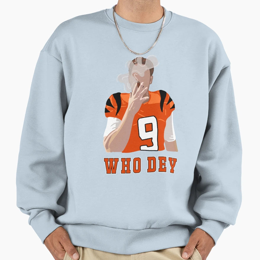 Who Dey JB Sweatshirt - Streetwear Style Unisex - T-Shirt, Sweatshirt, Hoodie