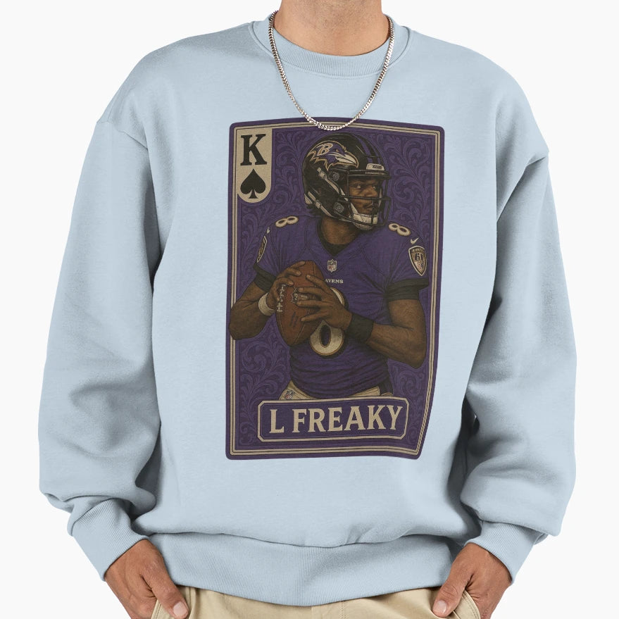 L Freaky Sweatshirt - Trendy Graphic for Adults - T-Shirt, Sweatshirt, Hoodie