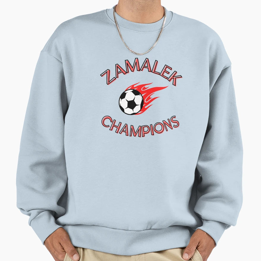 Zamalek Football Club Sweatshirt - Fun Novelty Design for Adults - T-Shirt, Sweatshirt, Hoodie