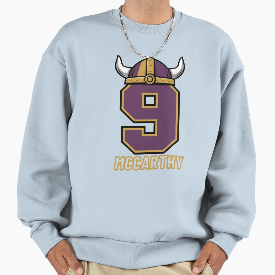 J J Mccarthy Sweatshirt - Streetwear Style for Adults - T-Shirt, Sweatshirt, Hoodie