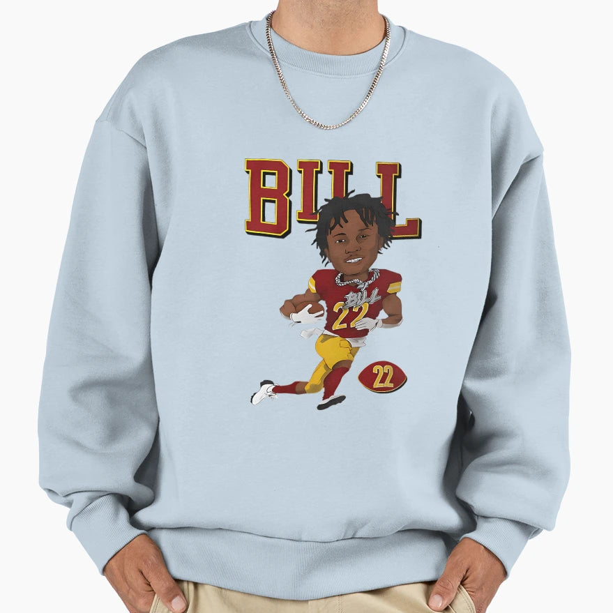 Bill Jacory Croskey Merritt Sweatshirt - Custom Art Print Men Women - T-Shirt, Sweatshirt, Hoodie