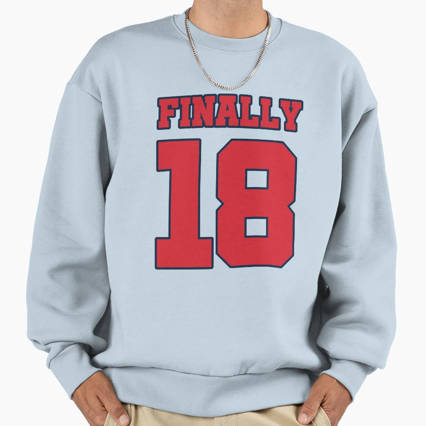 Washington Capitols Finally 2018 Sweatshirt - Streetwear Style Unisex - T-Shirt, Sweatshirt, Hoodie