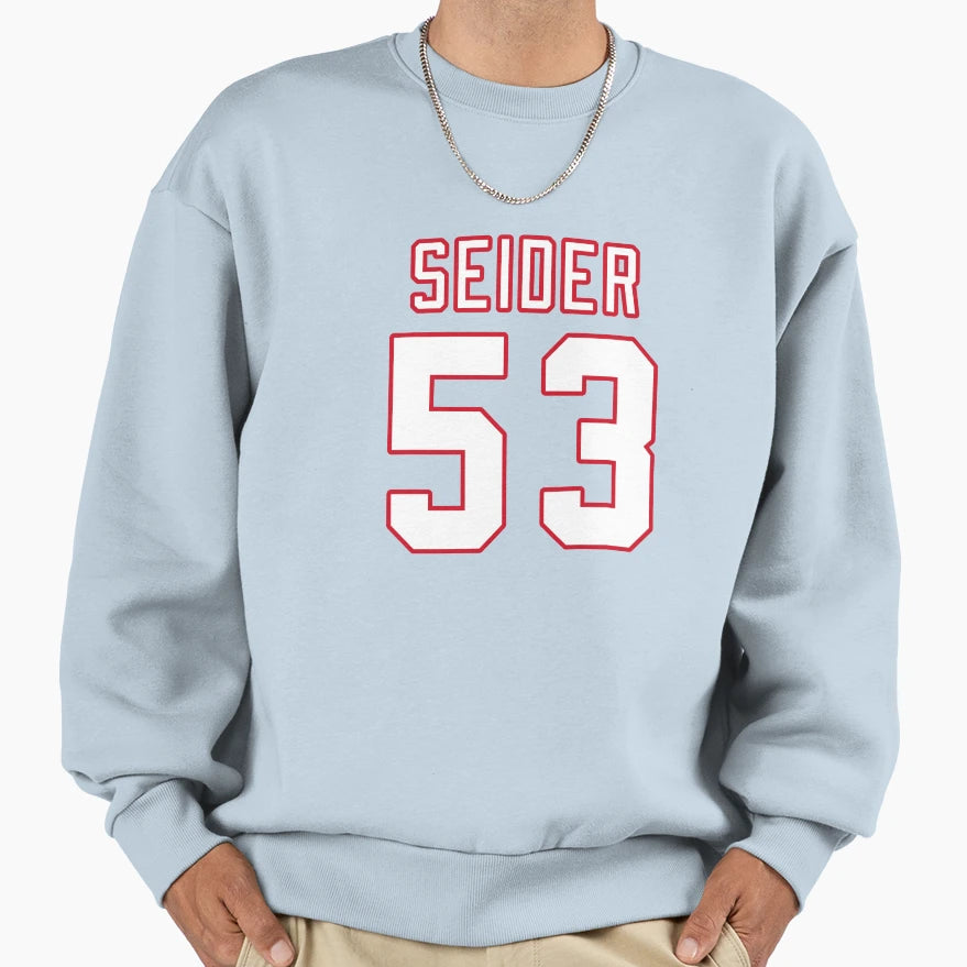 Seider Jersey Sweatshirt - Minimalist Print for Adults - T-Shirt, Sweatshirt, Hoodie