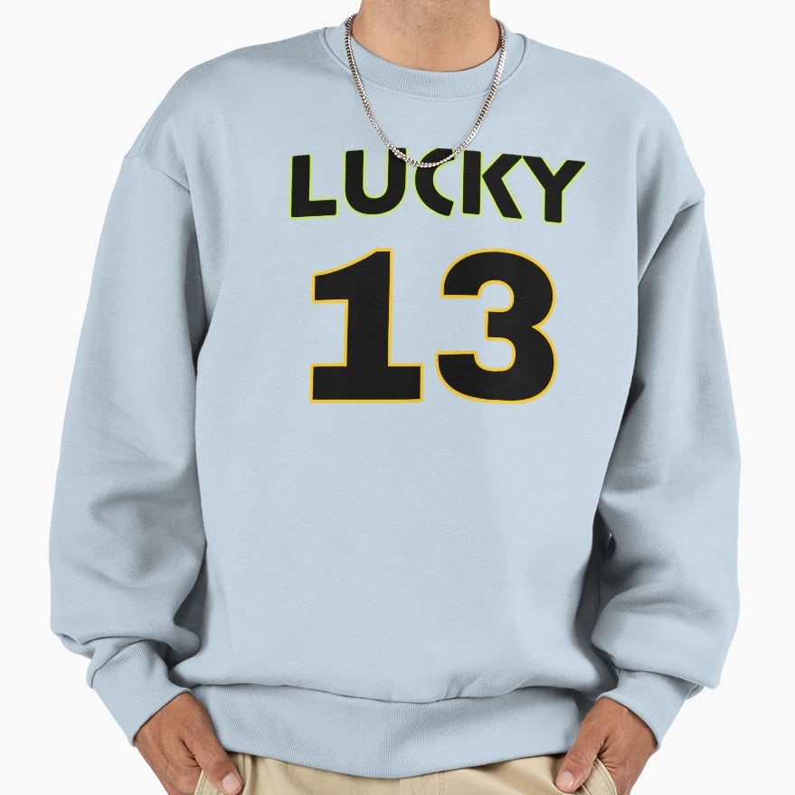 Lucky 13 Sweatshirt - Custom Art Print Unisex - T-Shirt, Sweatshirt, Hoodie