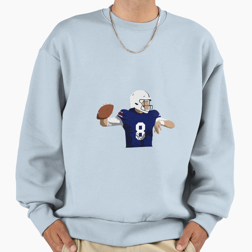 Jarrett Stidham Sweatshirt - Novelty Apparel for Adults - T-Shirt, Sweatshirt, Hoodie