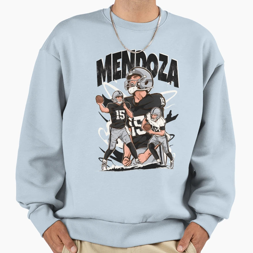 Fernando Mendoza Las Vegas Cartoon Sweatshirt - Streetwear Style Unisex - T-Shirt, Sweatshirt, Hoodie