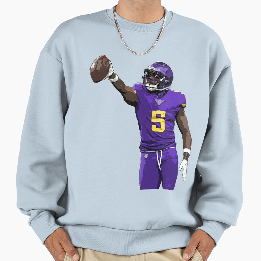 Jalen Reagor Sweatshirt - Custom Art Print Men Women - T-Shirt, Sweatshirt, Hoodie
