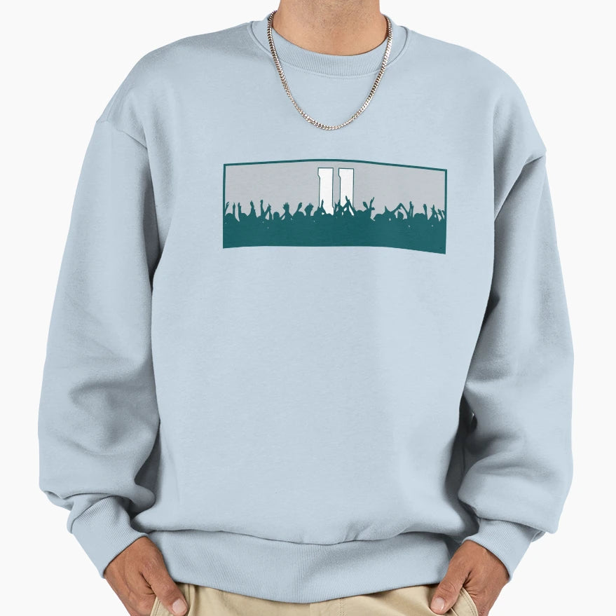 Cheering Philadelphia 11 Sweatshirt - Streetwear Style Men Women - T-Shirt, Sweatshirt, Hoodie