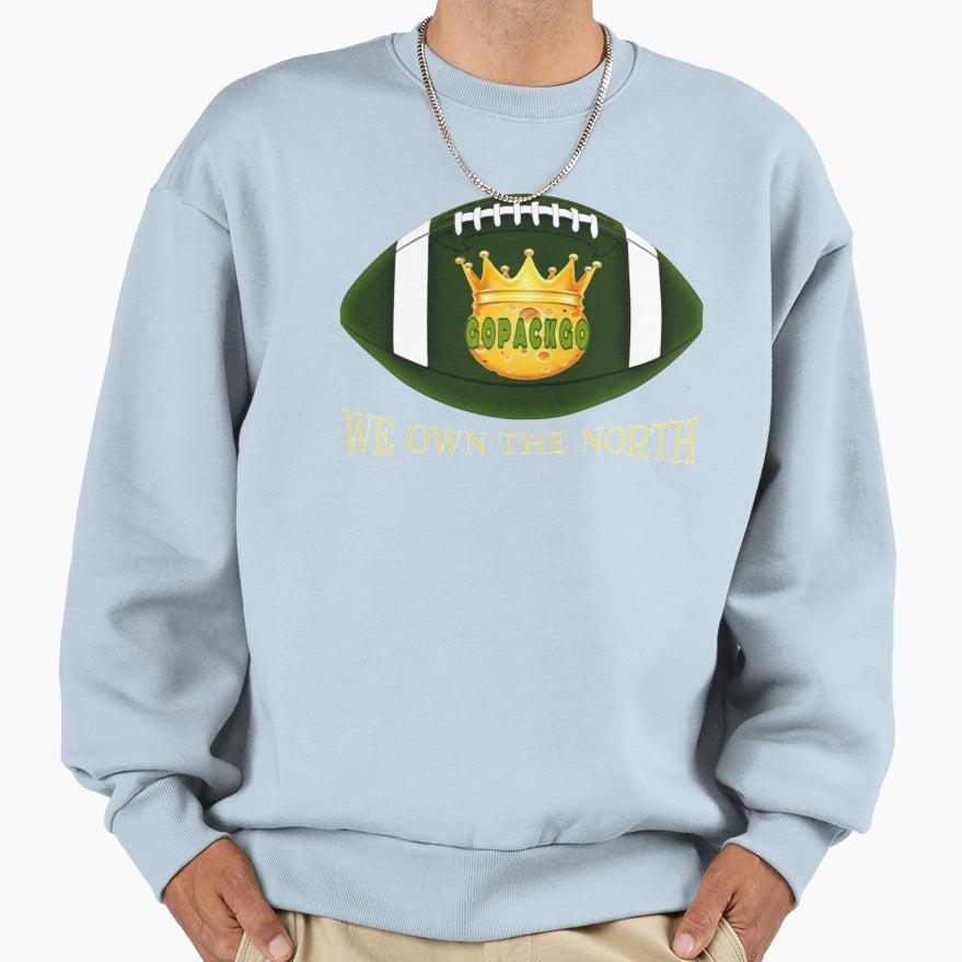 Green Bay Football We Own North Sweatshirt - Custom Art Print Unisex - T-Shirt, Sweatshirt, Hoodie