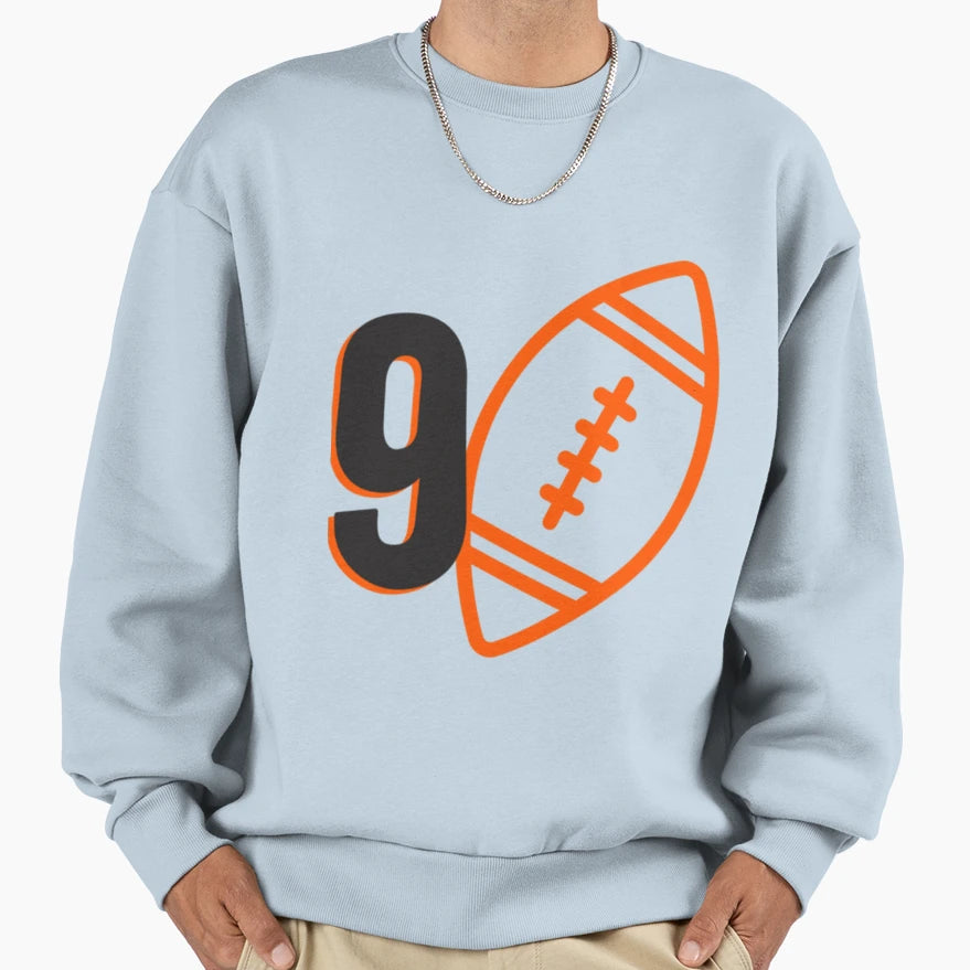 Football And T-Shirt - Trendy Graphic Men Women - T-Shirt, Sweatshirt, Hoodie