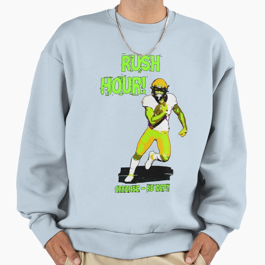 Rush Hour Sweatshirt - Graphic Print Unisex - T-Shirt, Sweatshirt, Hoodie