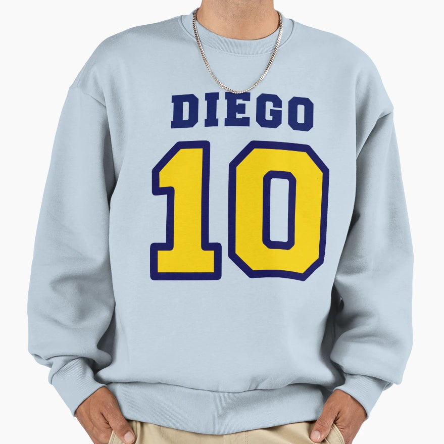 Diego 10 Legends Sweatshirt - Trendy Graphic Unisex - T-Shirt, Sweatshirt, Hoodie
