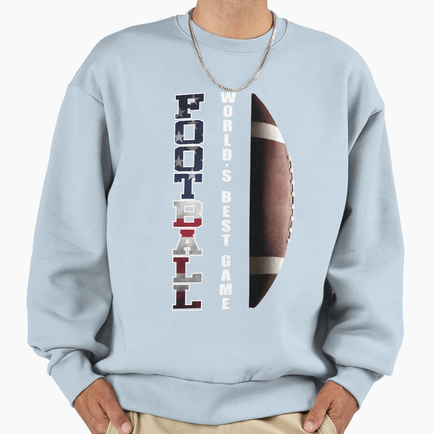 Football Worlds Sweatshirt - Fun Novelty Design Unisex - T-Shirt, Sweatshirt, Hoodie