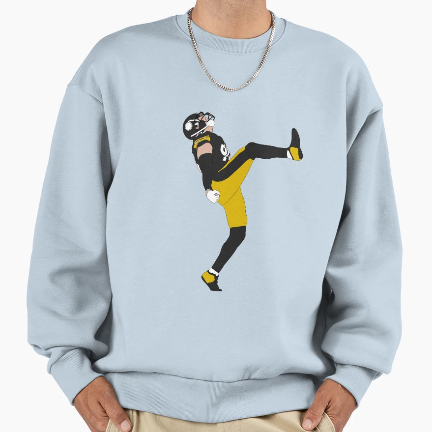 Leg Kick Sweatshirt - Trendy Graphic Unisex - T-Shirt, Sweatshirt, Hoodie