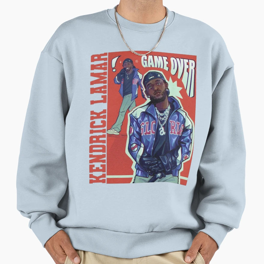 Art Kendrick Lamar Sweatshirt - Aesthetic Graphic Men Women - T-Shirt, Sweatshirt, Hoodie