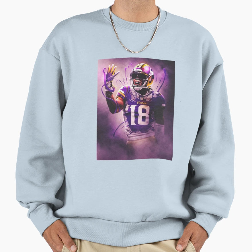 Justin Jeffersona Sweatshirt - Minimalist Print Men Women - T-Shirt, Sweatshirt, Hoodie