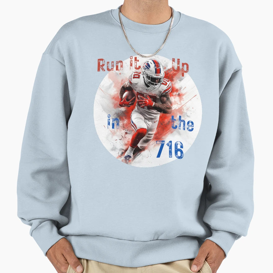 Dynamic Buffalo Bills Nfl Player Sweatshirt - Streetwear Style Men Women - T-Shirt, Sweatshirt, Hoodie