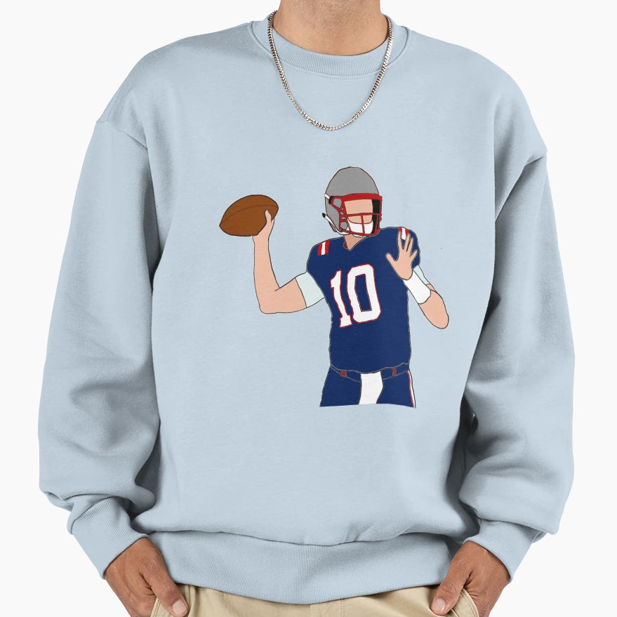 Mac Jones Sweatshirt - Fun Novelty Design Men Women - T-Shirt, Sweatshirt, Hoodie