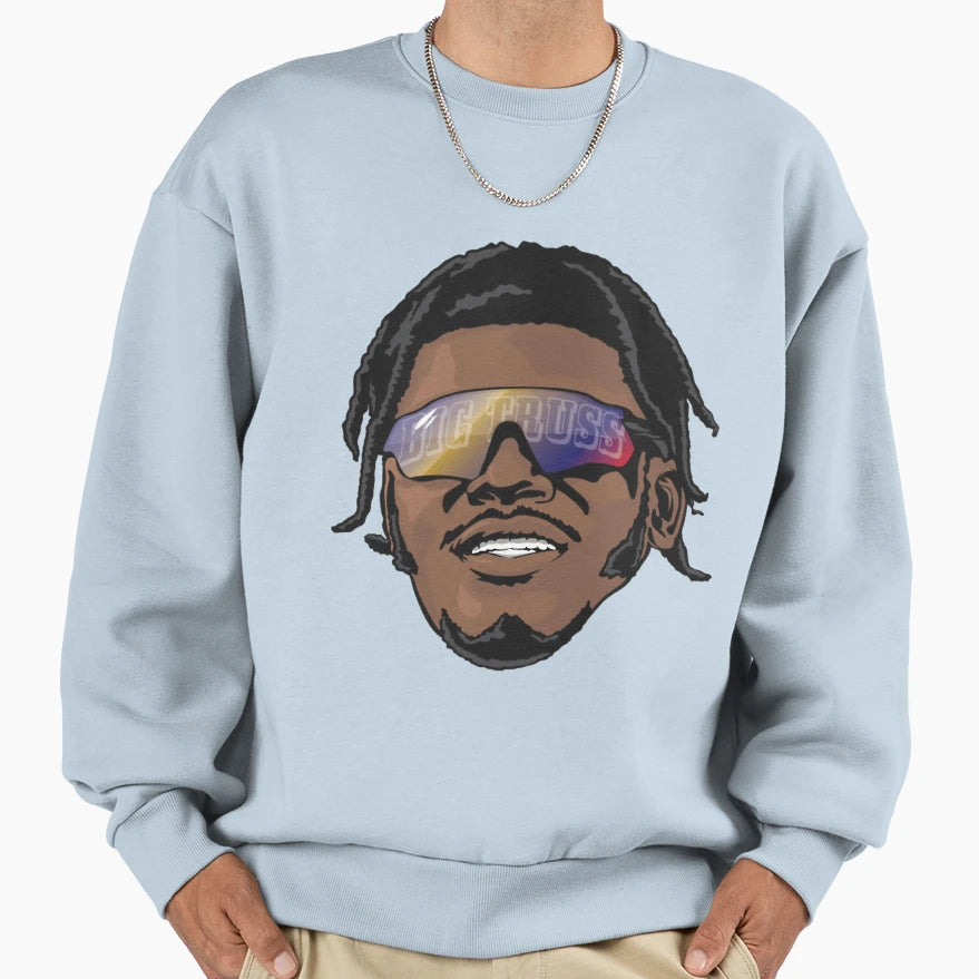 LJ Baltimore Ravens Big Truss Sweatshirt - Custom Art Print Men Women - T-Shirt, Sweatshirt, Hoodie