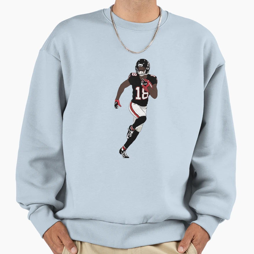 Calvin Ridley Sweatshirt - Unique Graphic Men Women - T-Shirt, Sweatshirt, Hoodie