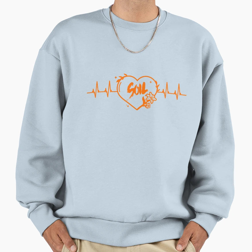 Soil Heartbeat Sweatshirt - Custom Art Print for Adults - T-Shirt, Sweatshirt, Hoodie