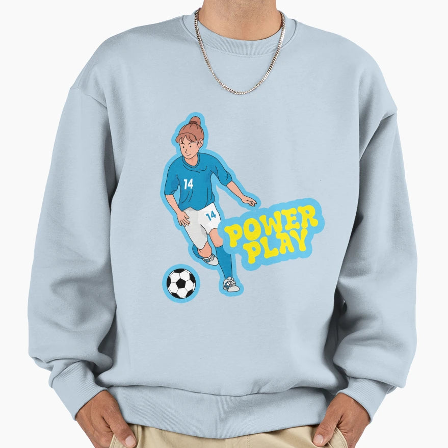 Womens Soccer Ball Sport Sweatshirt - Custom Art Print Men Women - T-Shirt, Sweatshirt, Hoodie