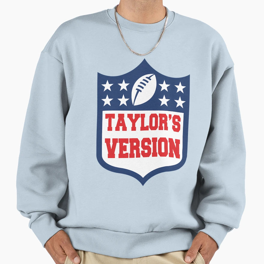 Football Taylors Version Sweatshirt - Aesthetic Graphic for Adults - T-Shirt, Sweatshirt, Hoodie