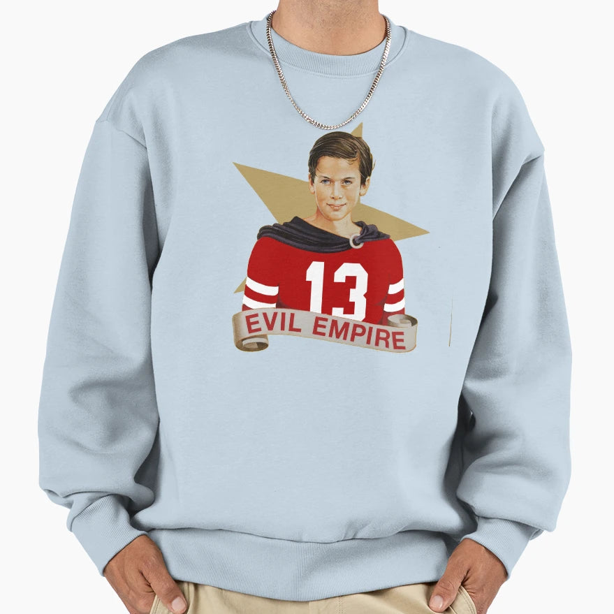 Evil Empire 49Ers Sweatshirt - Aesthetic Graphic for Adults - T-Shirt, Sweatshirt, Hoodie