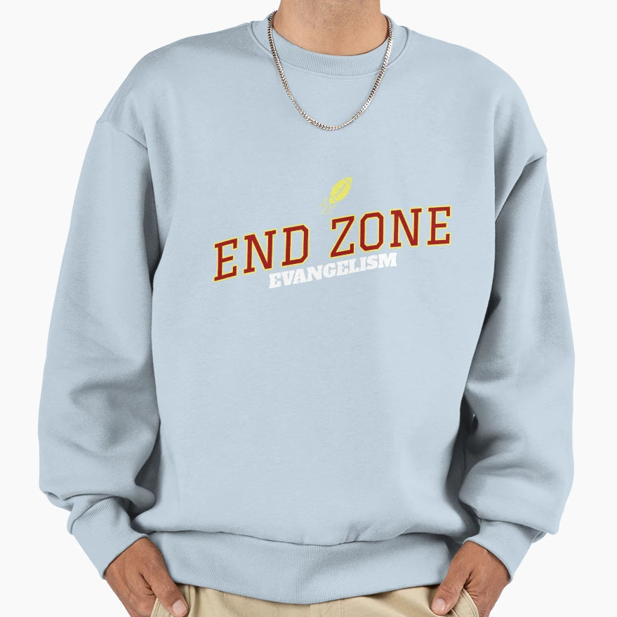 End Zone Evangelism Yellow T-Shirt - Casual Everyday Wear for Adults - T-Shirt, Sweatshirt, Hoodie