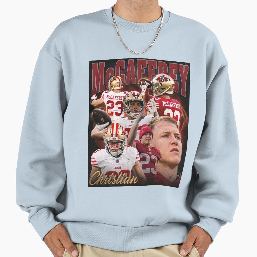 Mccaffrey Sweatshirt - Novelty Apparel Men Women - T-Shirt, Sweatshirt, Hoodie