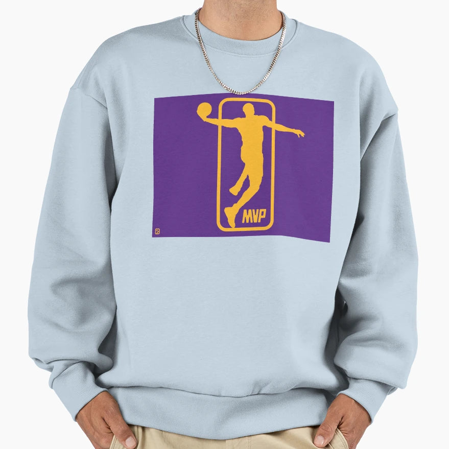 Digital Art Mvp Logo King James Sweatshirt - Fun Novelty Design Unisex - T-Shirt, Sweatshirt, Hoodie