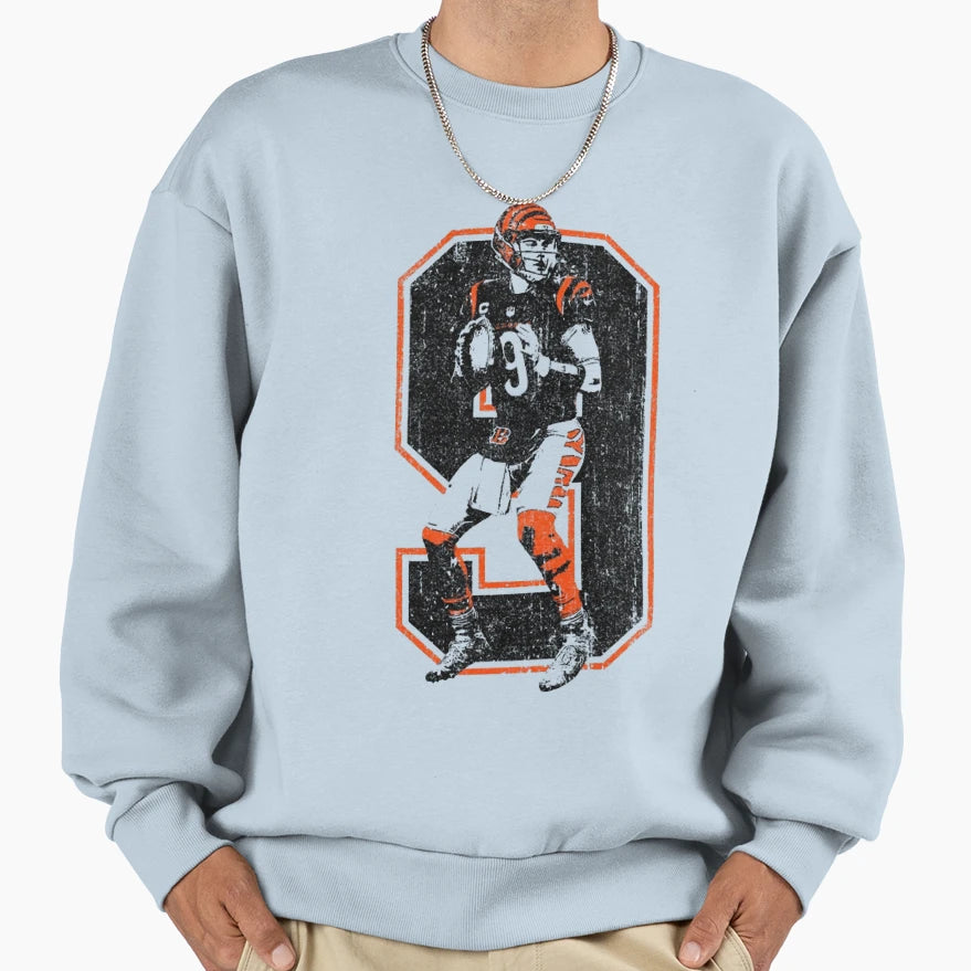 Touchdown Quarterback American Sweatshirt - Custom Art Print Unisex - T-Shirt, Sweatshirt, Hoodie
