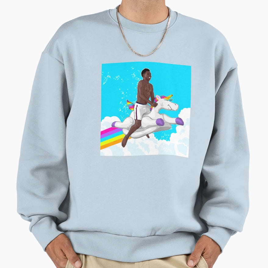 Bukayo Saka Unicorn Sweatshirt - Casual Everyday Wear for Adults - T-Shirt, Sweatshirt, Hoodie