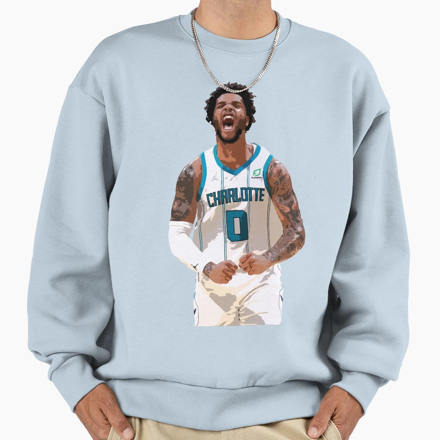 Miles Bridges Sweatshirt - Casual Everyday Wear Unisex - T-Shirt, Sweatshirt, Hoodie