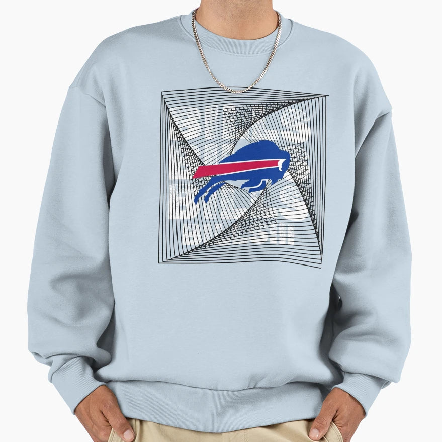Buffalo Bills Sweatshirt - Trendy Graphic Unisex - T-Shirt, Sweatshirt, Hoodie