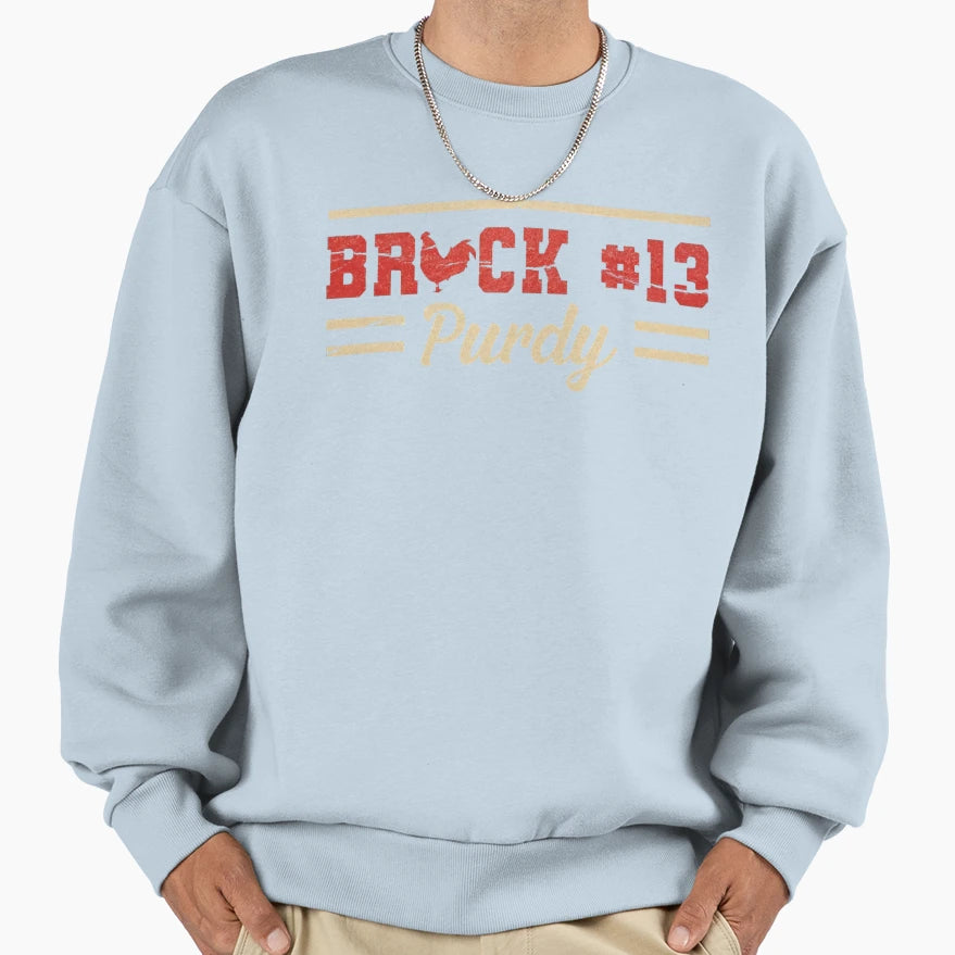 Purdy 13 Sweatshirt - Fun Novelty Design for Adults - T-Shirt, Sweatshirt, Hoodie