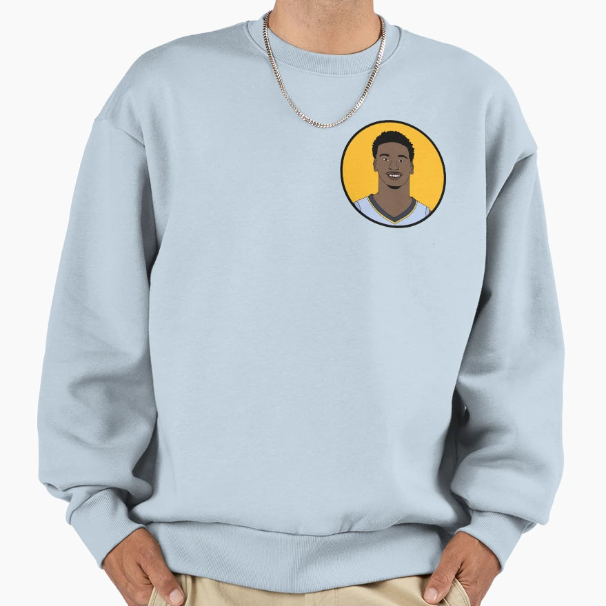 Jaren Jackson Jr Memphis Basketball Sweatshirt - Custom Art Print Unisex - T-Shirt, Sweatshirt, Hoodie