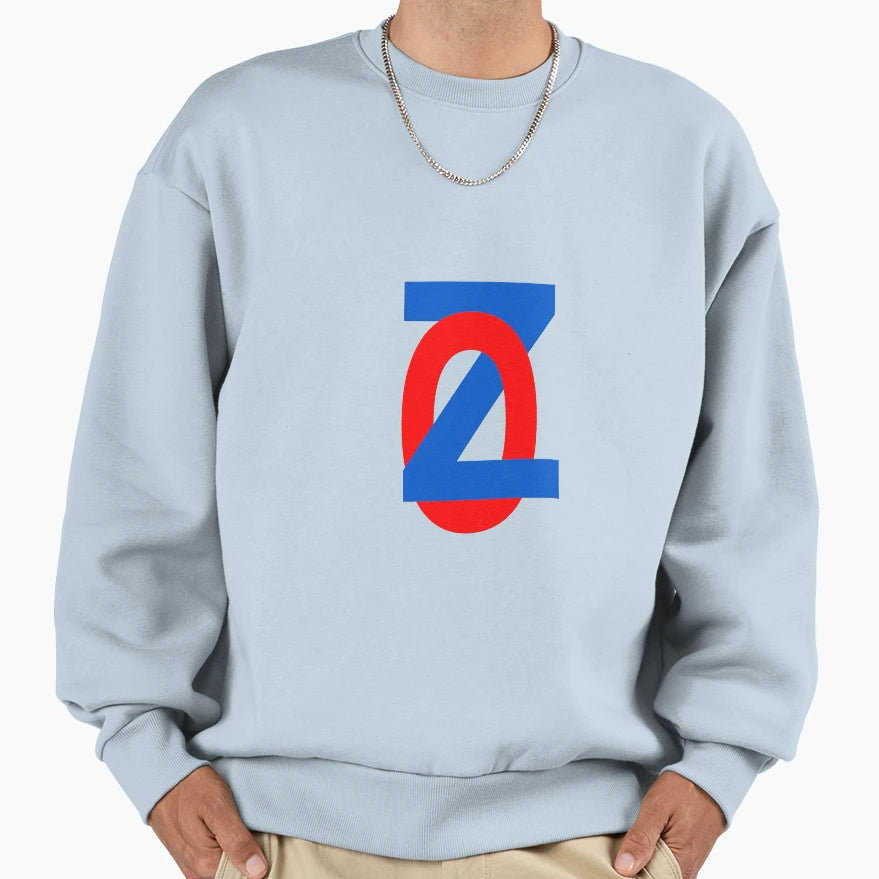 Letters Sweatshirt - Minimalist Print Men Women - T-Shirt, Sweatshirt, Hoodie