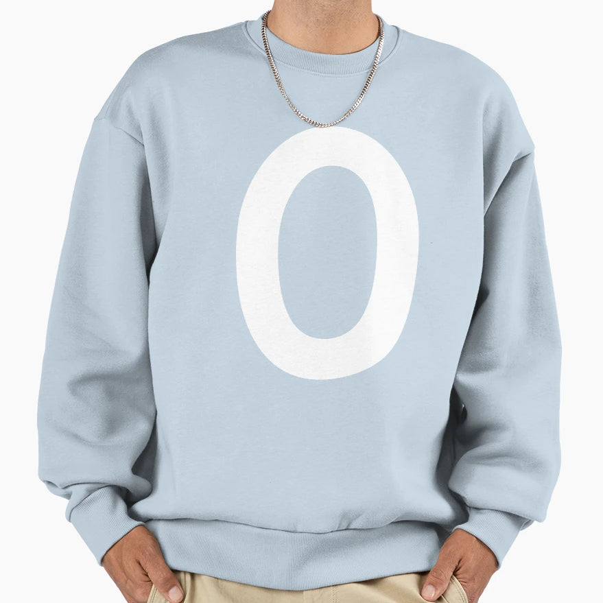 Number 0 Zero Birthday Gift Sweatshirt - Streetwear Style Men Women - T-Shirt, Sweatshirt, Hoodie