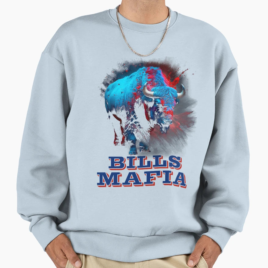 Bills Mafia 1 Sweatshirt - Streetwear Style Unisex - T-Shirt, Sweatshirt, Hoodie