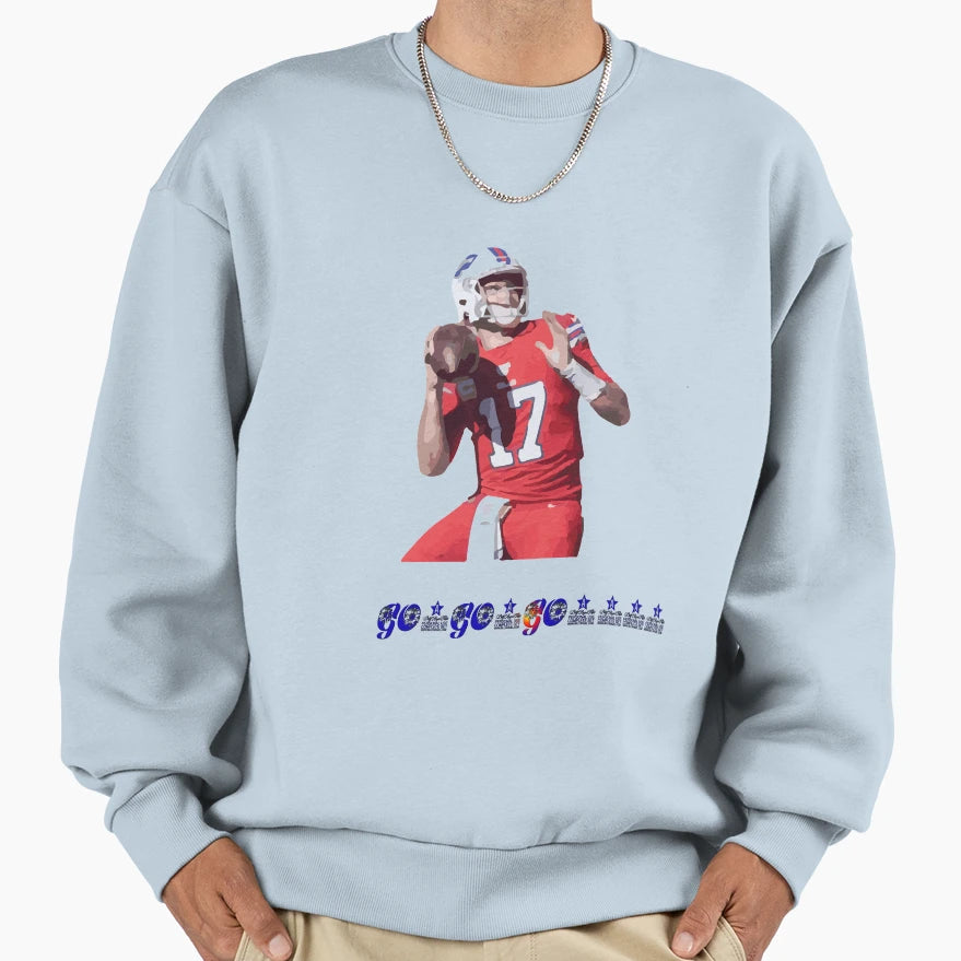 I Like Football Go Go Go Sweatshirt - Casual Everyday Wear for Adults - T-Shirt, Sweatshirt, Hoodie