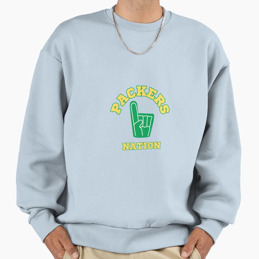 Packers Nation Sweatshirt - Unique Graphic for Adults - T-Shirt, Sweatshirt, Hoodie