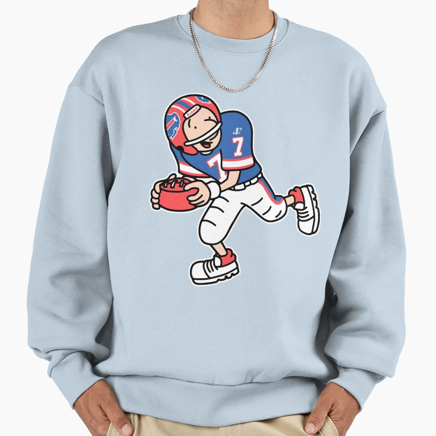 Buffalo Doug Funnie Flutie Sweatshirt - Graphic Print for Adults - T-Shirt, Sweatshirt, Hoodie