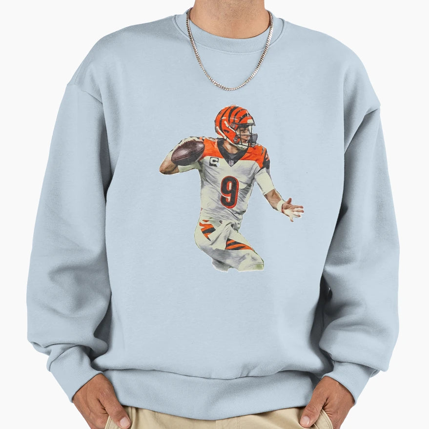 Player Sports Quarterback 14 Wide Sweatshirt - Unique Graphic Men Women - T-Shirt, Sweatshirt, Hoodie