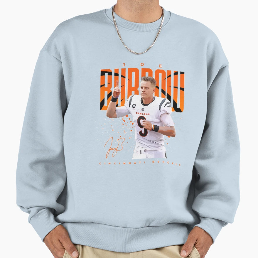 Player Sports Quarterback 14 Wide Sweatshirt - Trendy Graphic Men Women - T-Shirt, Sweatshirt, Hoodie