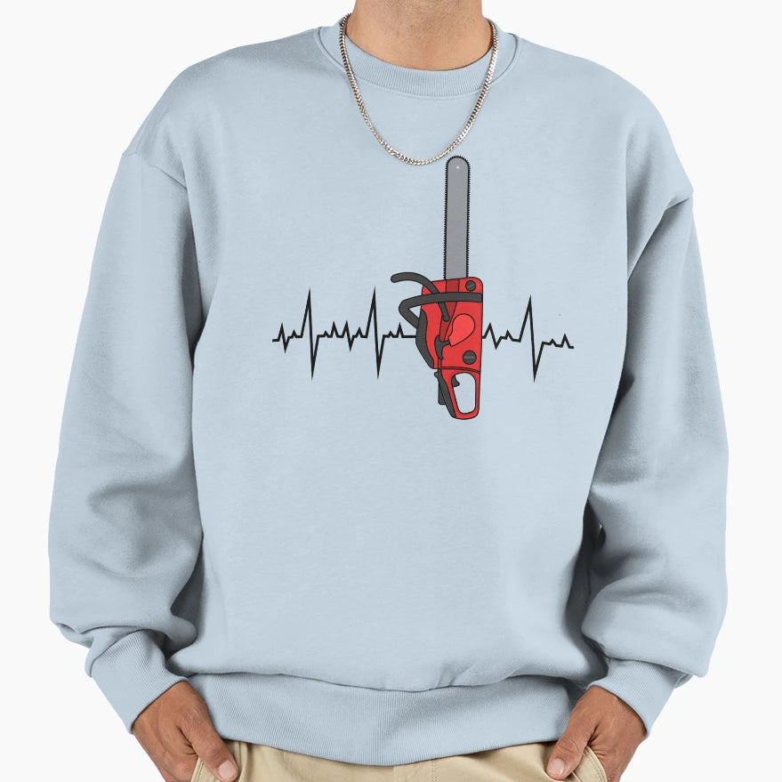 Arborist Tree Surgeon Chainsaw Sweatshirt - Fun Novelty Design Unisex - T-Shirt, Sweatshirt, Hoodie