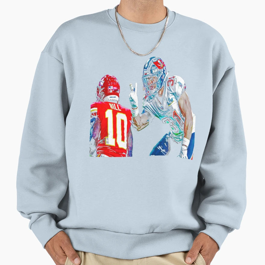 Antoine Winfield Jr Peace Out Art Sweatshirt - Minimalist Print Men Women - T-Shirt, Sweatshirt, Hoodie